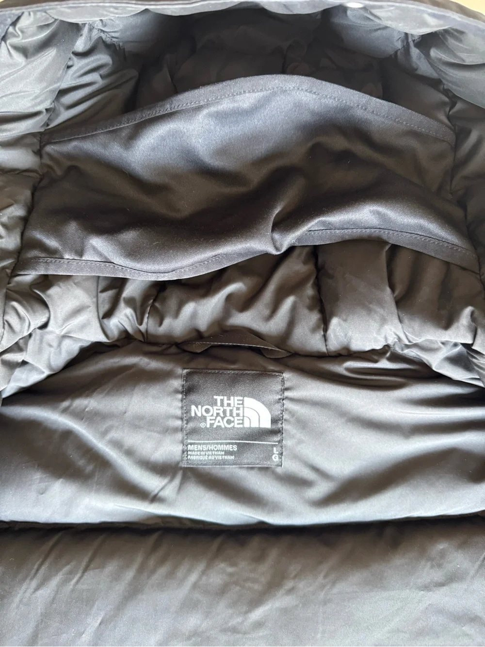 The North Face Black Hooded Puffer Jacket